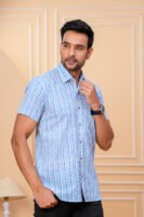 Men’s Luxury Hand Block Printed Shirt