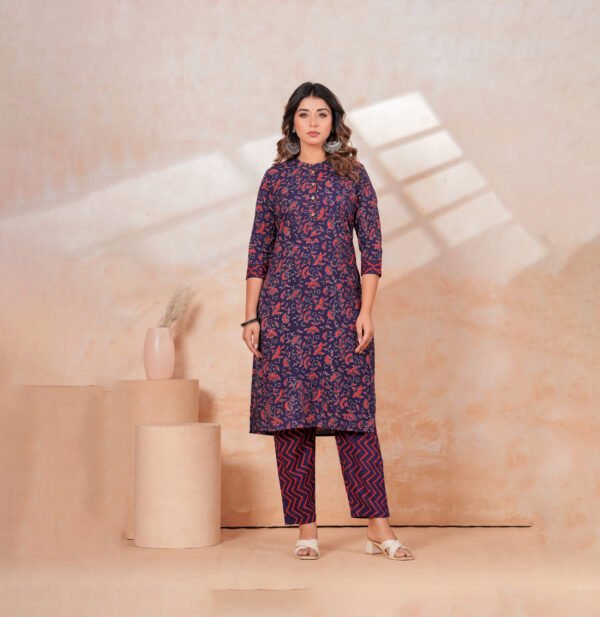 Women’s Printed Kurta Pant Set