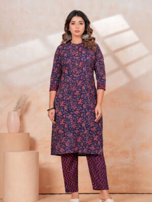 Women’s Printed Kurta Pant Set