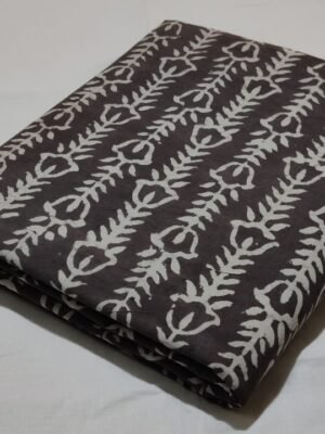 Cotton Hand Block Printed Running Fabric