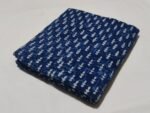 Cotton Hand Block Printed Running Fabric – Indigo Micro Floral