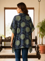 Premium Muslin Modal Silk Printed Kaftan Shirt
